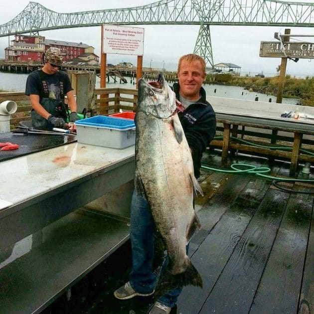 Curtis With His Catch of the Day Curtis With His Catch of the Day