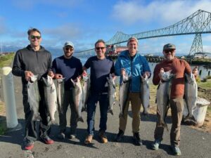 Catch from First Pass Outfitter's fishing charter.