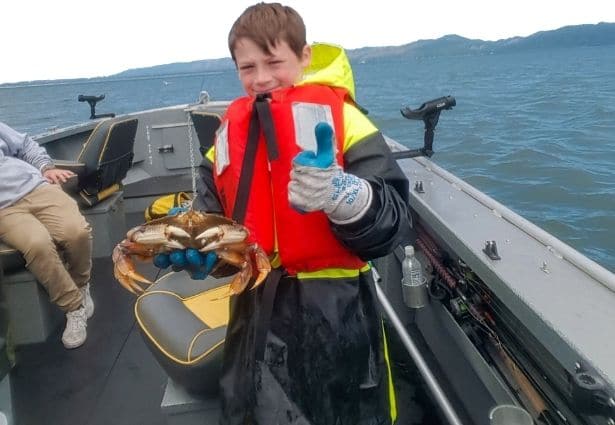 Kid With Crab