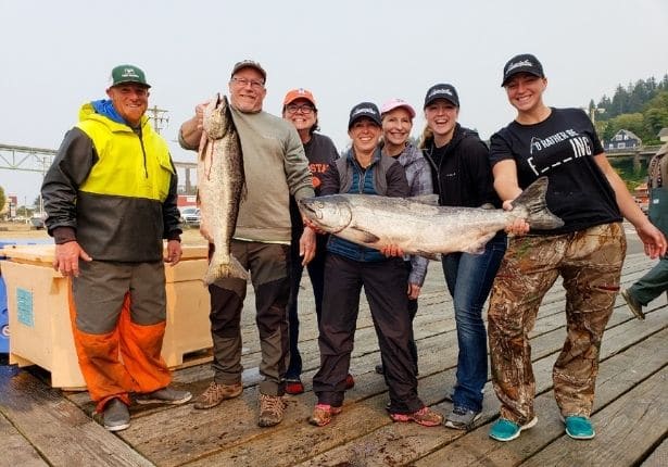 Steelheads caught in Astoria