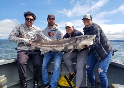 Sturgeon Fishing Astoria OR